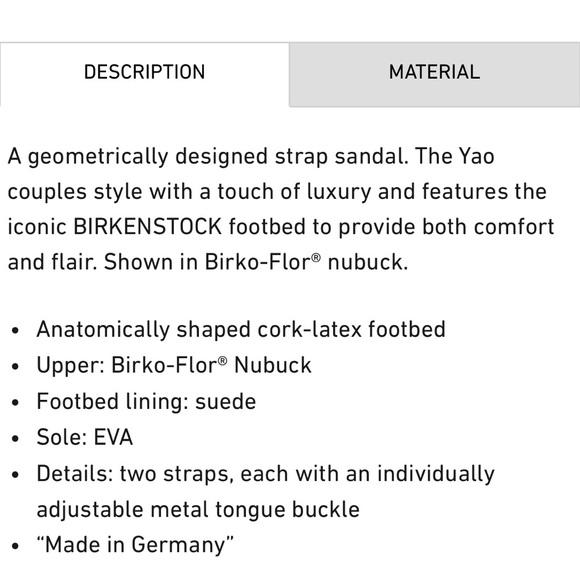 Birkenstock Yao sandals Mocha Size 38 - Picture 8 of 9